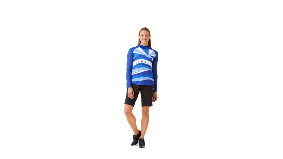 Krimson Klover Hallie Sunshirts - Womens, Sunset S. Blue, Medium, S23147-695-M