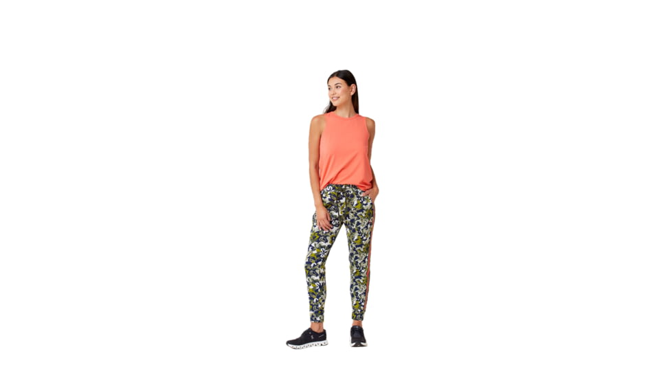Krimson Klover Kennedy Jogger Pants - Womens, Floral Forest, Large, S23150P-670-L