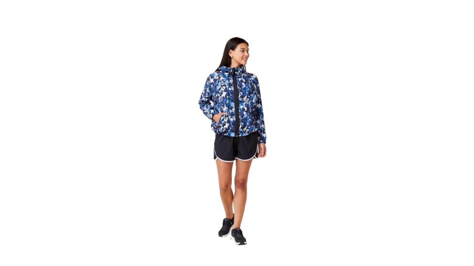 Krimson Klover Lena Jackets - Womens, Floral S. Blue, Extra Large, S23133-658-XL