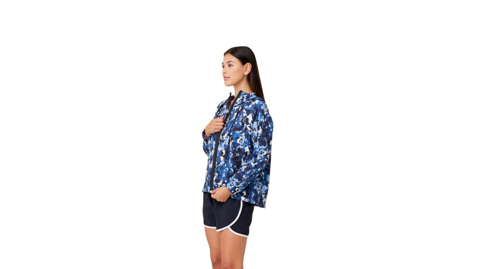 Krimson Klover Lena Jackets - Womens, Floral S. Blue, Extra Large, S23133-658-XL