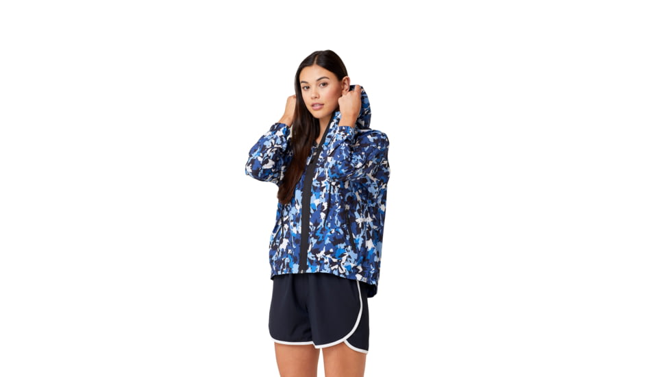 Krimson Klover Lena Jackets - Womens, Floral S. Blue, Extra Large, S23133-658-XL