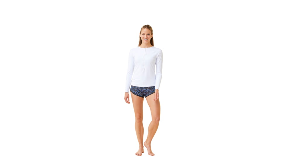 Krimson Klover Mae Swimshirts - Womens, White, Large, S23144S-101-L