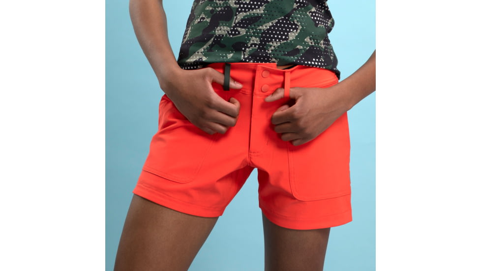 Krimson Klover Rory 5in Inseam Shorts - Womens, Coral, Large, S23101-622-L
