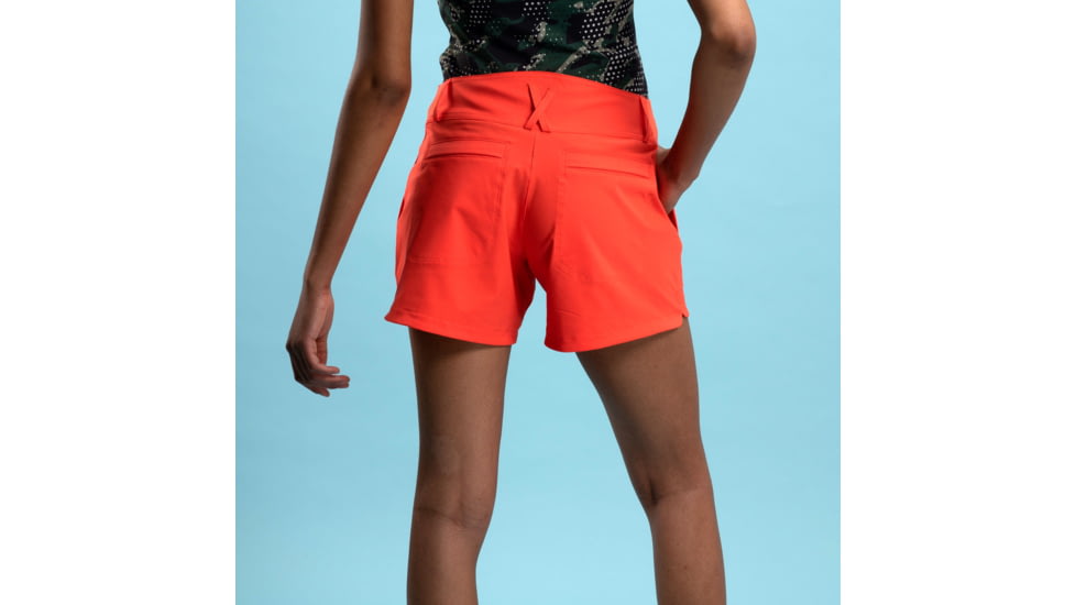 Krimson Klover Rory 5in Inseam Shorts - Womens, Coral, Large, S23101-622-L