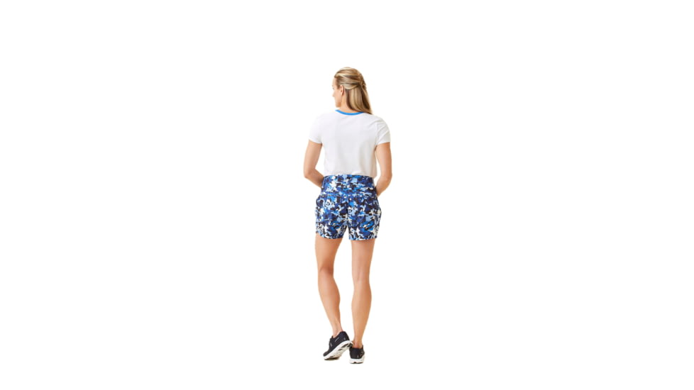 Krimson Klover Rory 5in Inseam Shorts - Womens, Floral S. Blue, Large, S23101-658-L