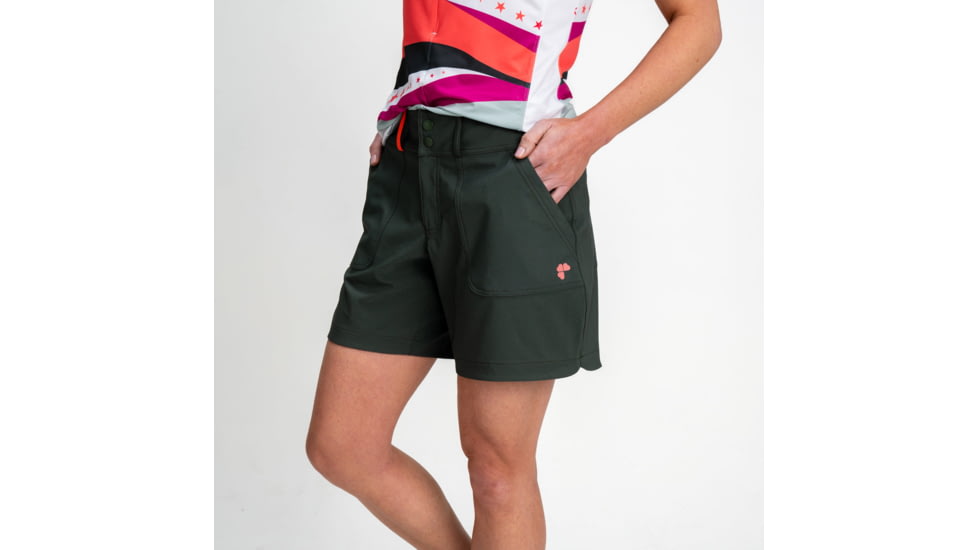 Krimson Klover Rory 7in Inseam Shorts - Womens, Forest, Extra Large, S23102-307-XL