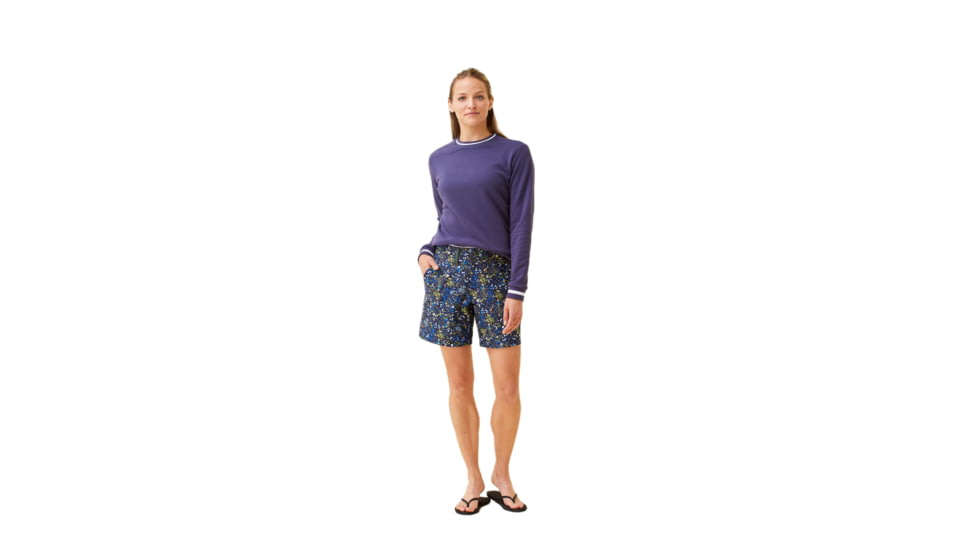 Krimson Klover Rory 7in Inseam Shorts - Womens, Lakeside Indigo, Medium, S23102-666-M