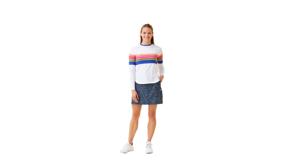Krimson Klover Sara Long Sleeve Sunshirts - Womens, Multi Stripe, Extra Large, S23145-690-XL