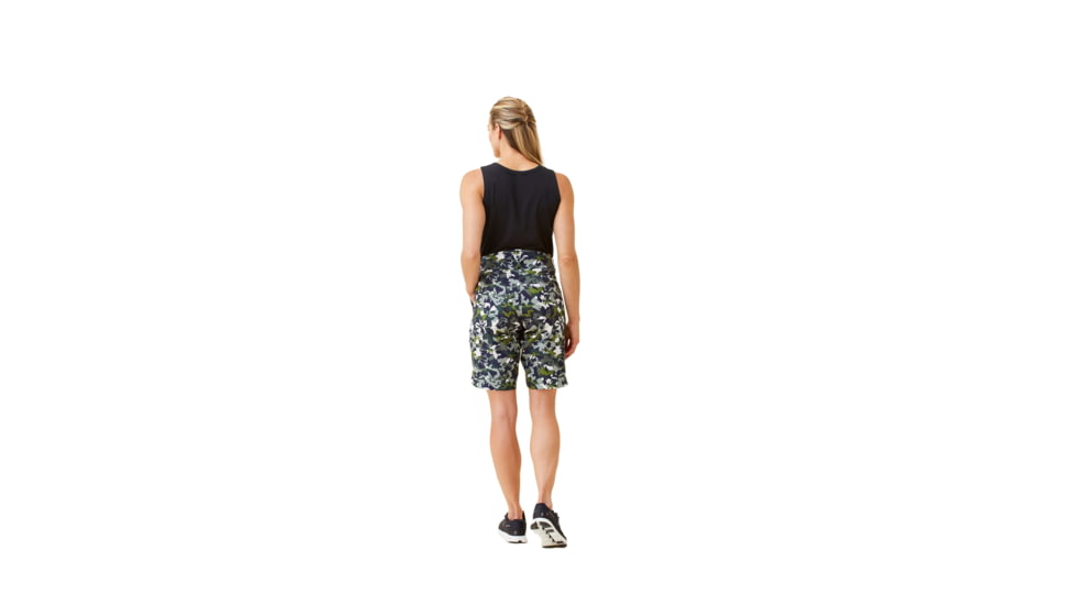 Krimson Klover Sienna 11in Inseam Shorts - Womens, Floral Forest, Extra Small, S23103-670-XS