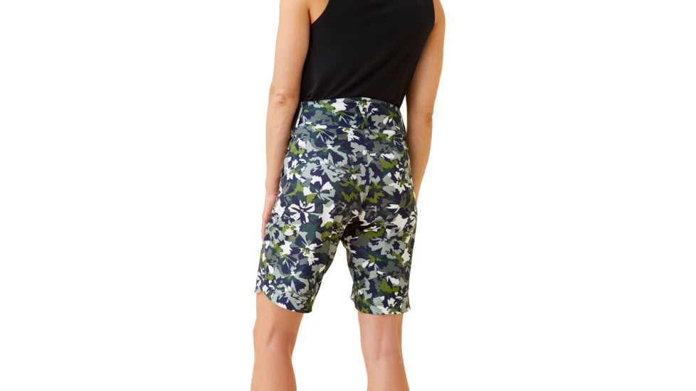 Krimson Klover Sienna 11in Inseam Shorts - Womens, Floral Forest, Extra Small, S23103-670-XS