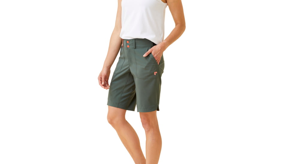 Krimson Klover Sienna 11in Inseam Shorts - Womens, Forest, Extra Large, S23103-307-XL