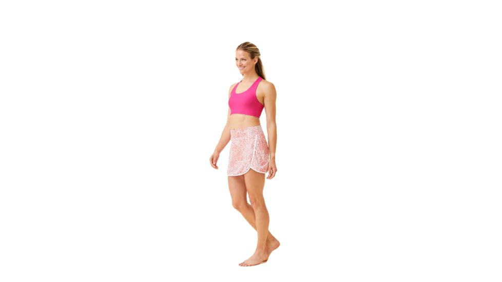 Krimson Klover Splash Skorts - Womens, Mtn Floral Coral, Large, S23141P-657-L
