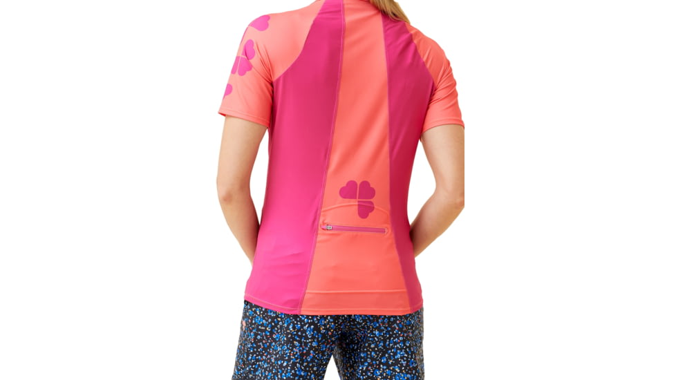 Krimson Klover Vida Jersey T-Shirts - Womens, Clover Coral, Extra Small, S23108-664-XS