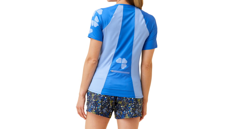 Krimson Klover Vida Jersey T-Shirts - Womens, Clover S. Blue, Large, S23108-665-L