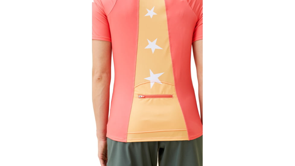Krimson Klover Vida Jersey T-Shirts - Womens, Sunburst Coral, Extra Large, S23108-692-XL