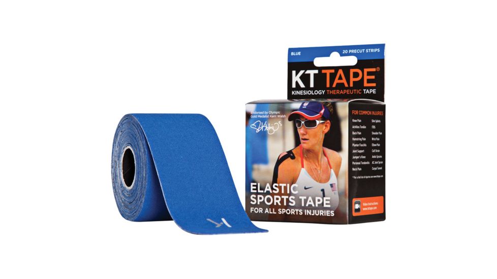 Kt Tape  Pre-cut Blue 893169002066