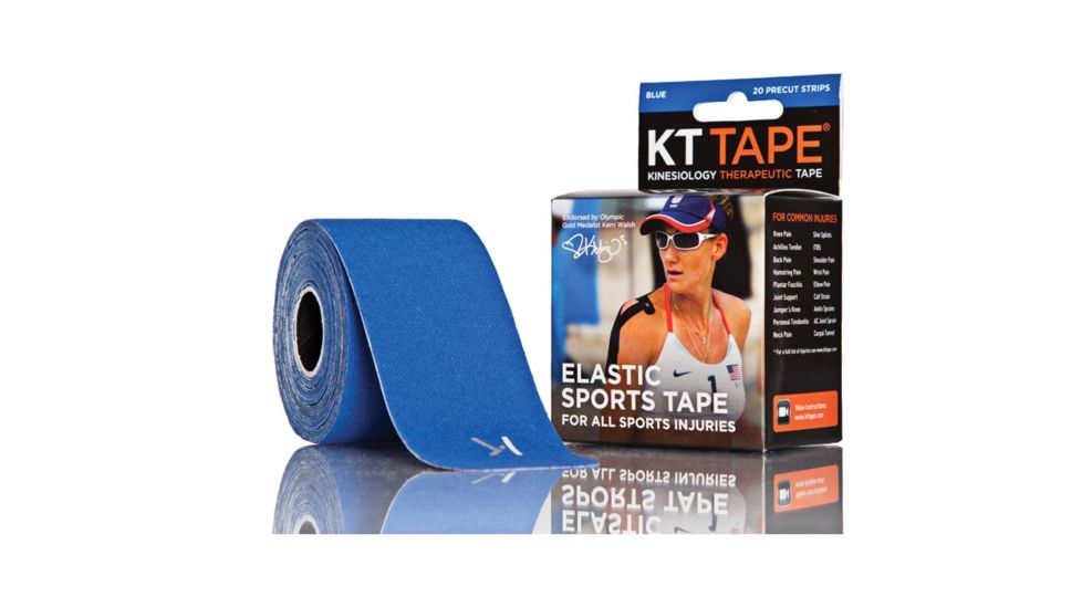 Kt Tape  Pre-cut Blue 893169002066