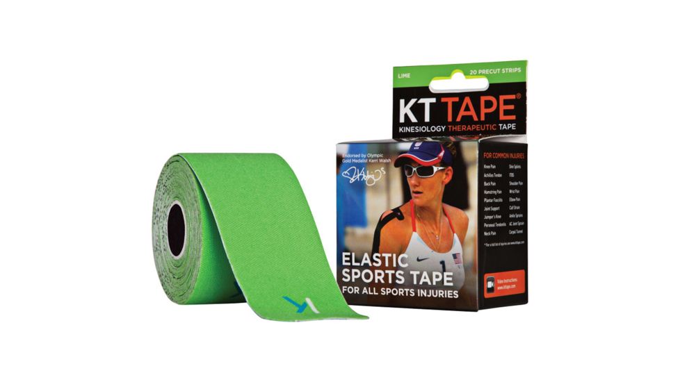 Kt Tape  Pre-cut Green 893169002257