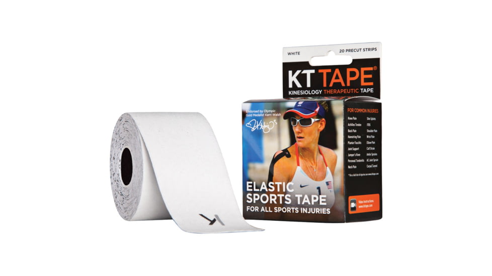 Kt Tape  Pre-cut White 893169002790