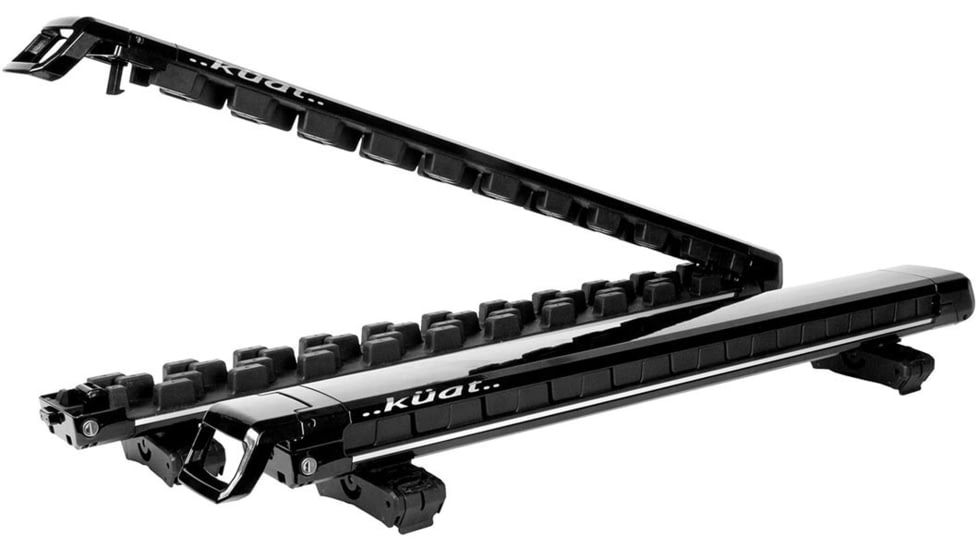 Kuat Grip Ski Rack - Black Metallic with Gray Anodize - 6 Ski, Black Metallic with Gray Anodize, GRR6B