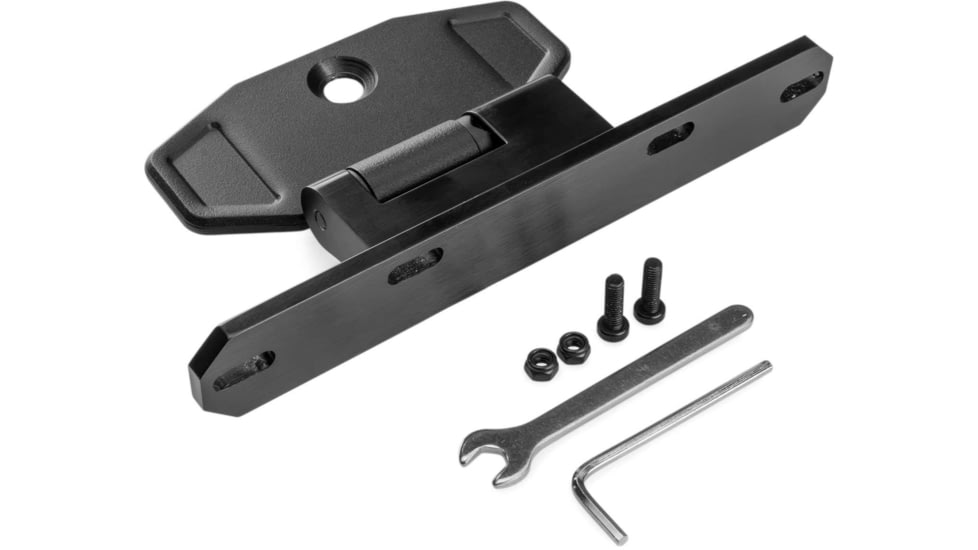 Kuat License Plate Mount Piston Pro, Black, APPLPB