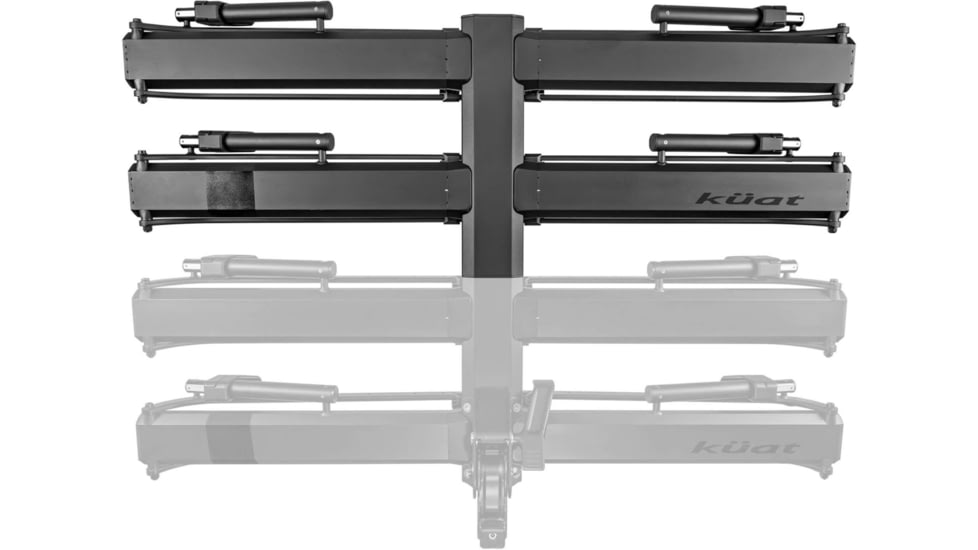 Kuat Piston Pro Add On, Dual Ratchet Platform Rack, 2 Bike, Sandy Black, PPA2B