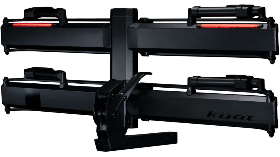 Kuat Piston Pro X 1.25in LED Dual Ratchet Platform Rack with Kashima, Galaxy Gray, PX12G