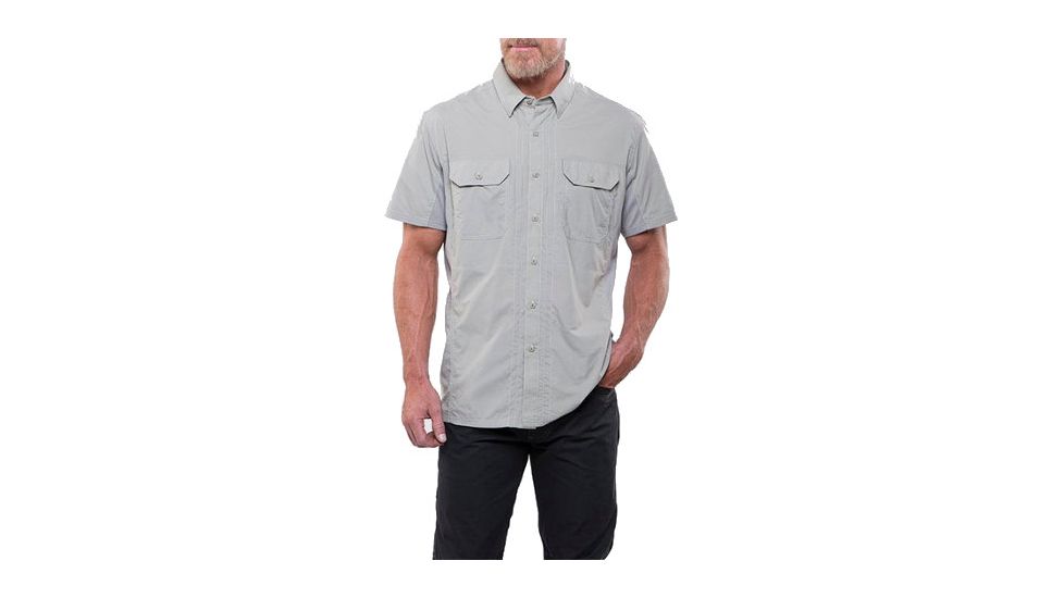 Kuhl Airspeed Short Sleeve Shirt - Men's-Khaki-Small