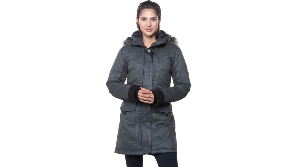 Kuhl Arktik Down Parka - Womens, Carbon, 2XL, 2086-CA-XL