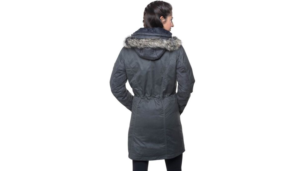 Kuhl Arktik Down Parka - Womens, Carbon, Extra Large, 2086-CA-XL