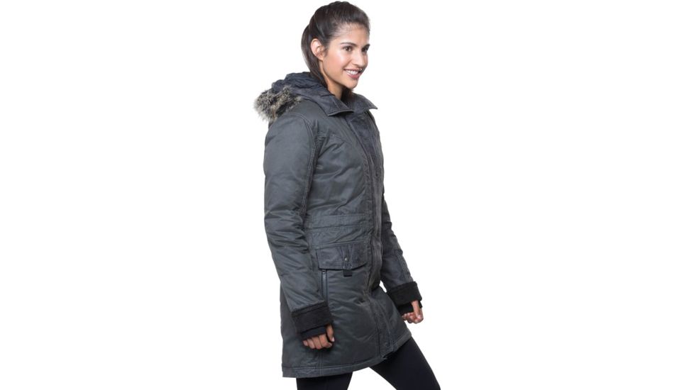Kuhl Arktik Down Parka - Womens, Carbon, Extra Large, 2086-CA-XL