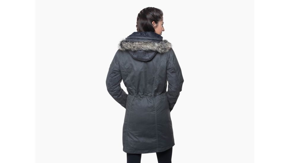 Kuhl Arktik Down Parka - Womens, Carbon, Extra Large, 2086-CA-XL