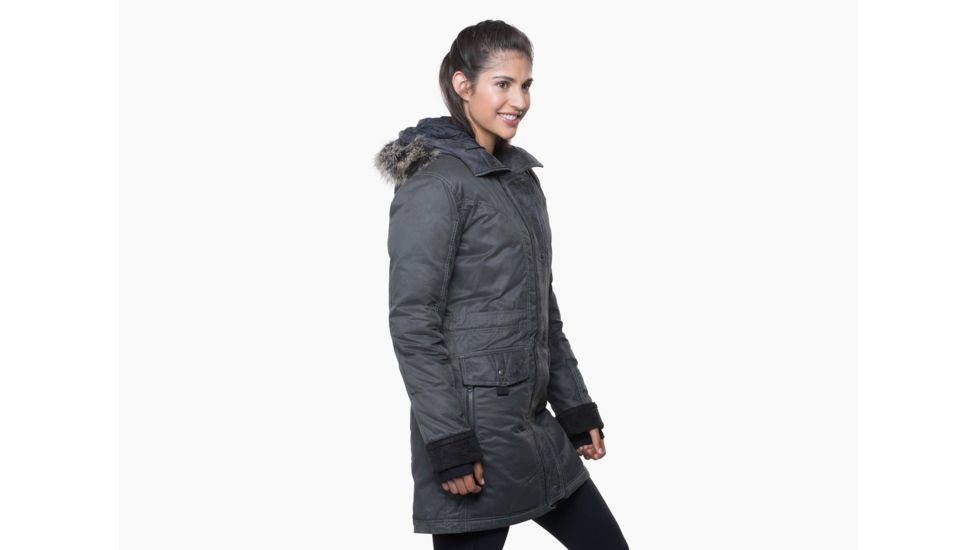 Kuhl Arktik Down Parka - Womens, Carbon, Extra Large, 2086-CA-XL