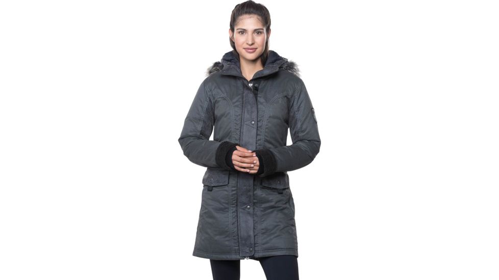 Kuhl Arktik Down Parka - Womens, Carbon, Extra Large, 2086-CA-XL