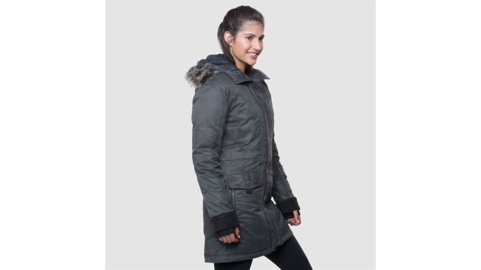 Kuhl Arktik Down Parka - Womens-Carbon-Large