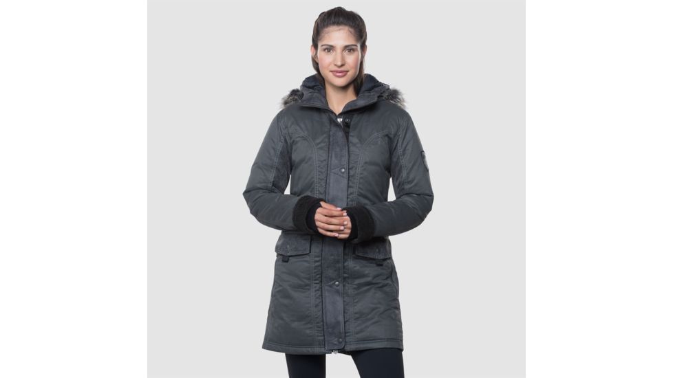 Kuhl Arktik Down Parka - Womens-Carbon-Large
