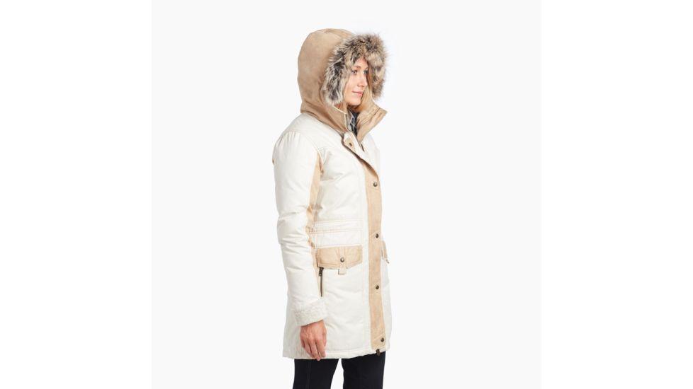 Kuhl Arktik Down Parka - Womens, Ivory, 2XS, 2086-IV-XS