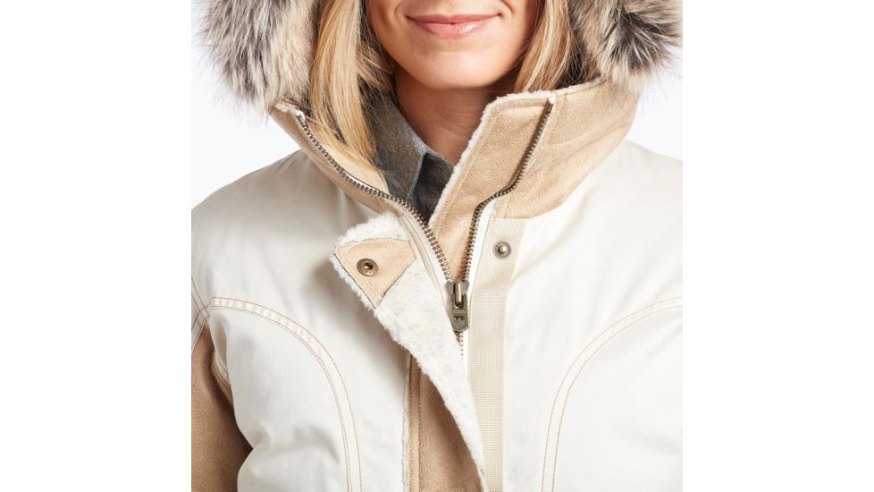 Kuhl Arktik Down Parka - Womens, Ivory, 2XS, 2086-IV-XS
