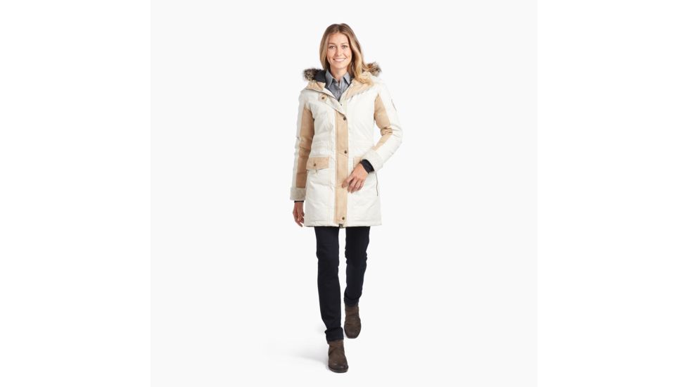 Kuhl Arktik Down Parka - Womens, Ivory, 2XS, 2086-IV-XS