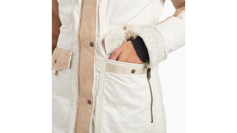 Kuhl Arktik Down Parka - Womens, Ivory, 2XS, 2086-IV-XS