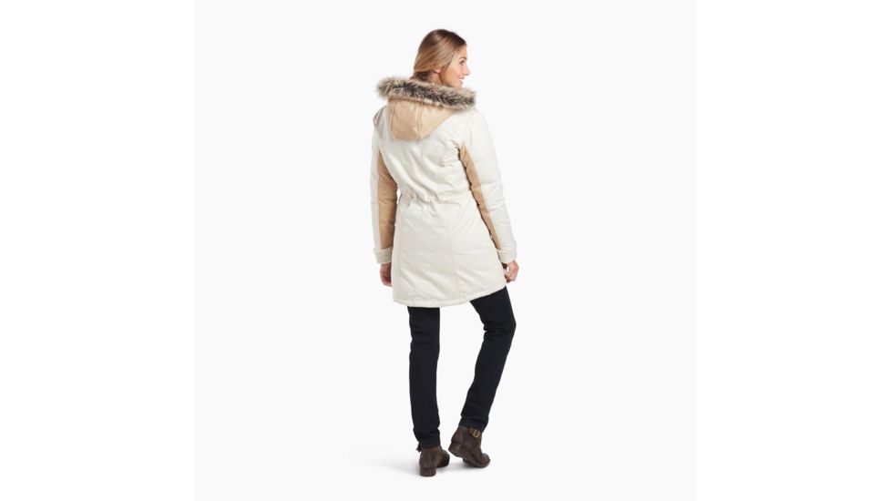 Kuhl Arktik Down Parka - Womens, Ivory, 2XS, 2086-IV-XS