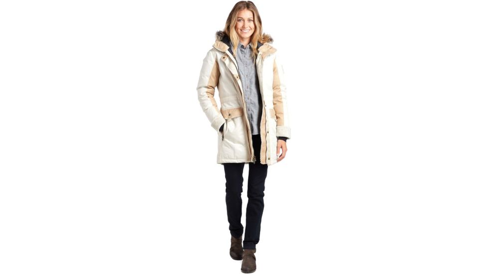 Kuhl Arktik Down Parka - Womens, Ivory, Extra Small, 2086-IV-XS
