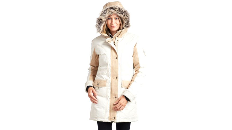 Kuhl Arktik Down Parka - Womens, Ivory, Extra Small, 2086-IV-XS