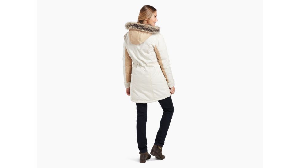 Kuhl Arktik Down Parka - Women's, Ivory, 2XS, 2086-IV-XS