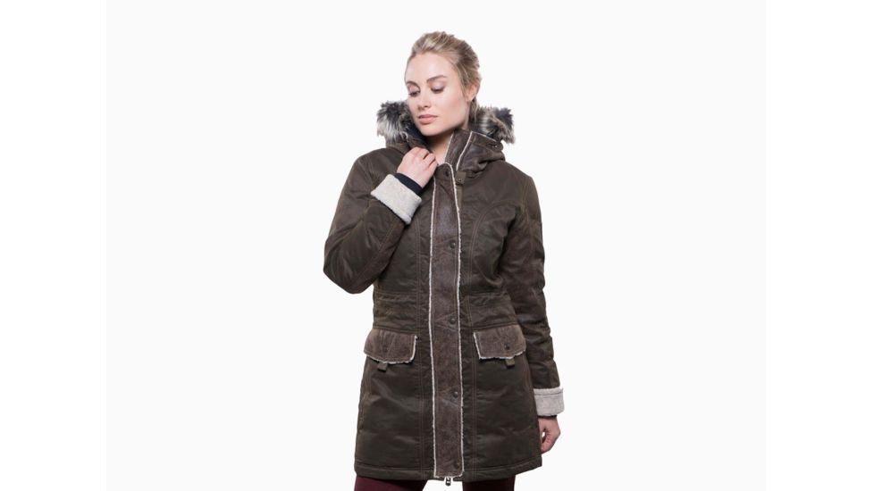 Kuhl Arktik Down Parka - Womens, Olive, Extra Large, 2086-OL-XL