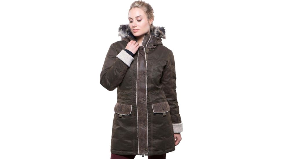 Kuhl Arktik Down Parka - Womens, Olive, Extra Large, 2086-OL-XL