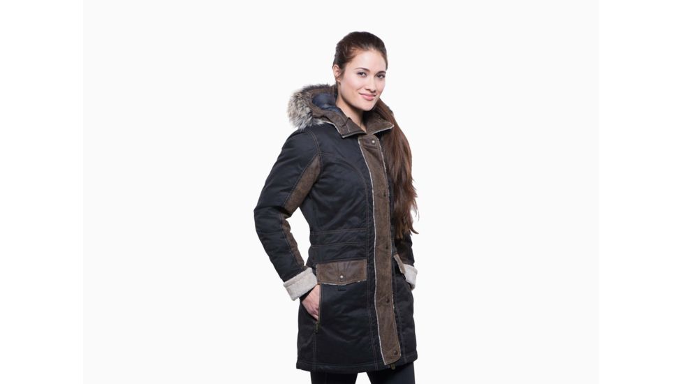 Kuhl Arktik Down Parka - Womens, Raven, 2XL, 2086-RV-XL