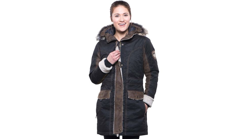 Kuhl Arktik Down Parka - Womens, Raven, 2XL, 2086-RV-XL