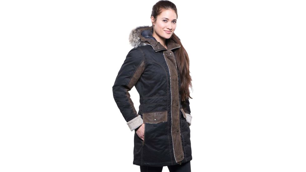Kuhl Arktik Down Parka - Womens, Raven, Extra Large, 2086-RV-XL