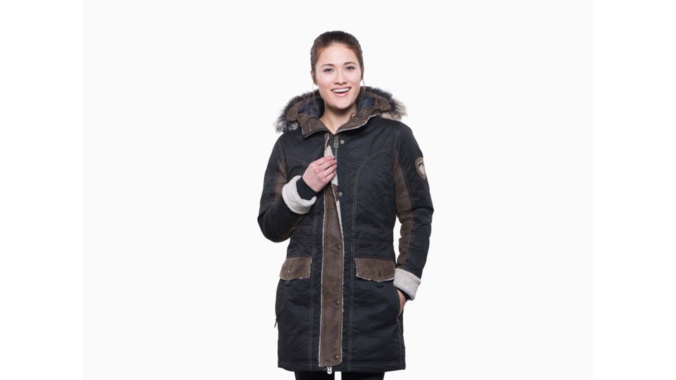 Kuhl Arktik Down Parka - Womens, Raven, Extra Large, 2086-RV-XL